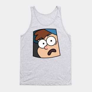 Dipper (Sketch) - Mabel's Sweater Collection Tank Top